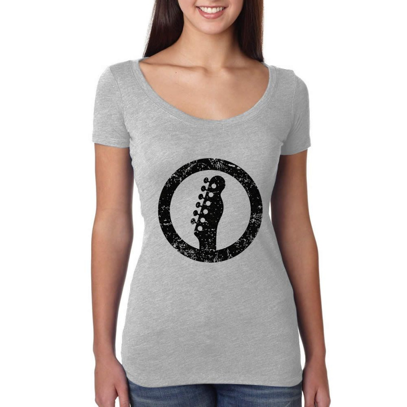 Telecaster Headstock Women's Triblend Scoop T-shirt by jhonsonrames | Artistshot