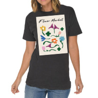 Flower Market Vintage T-shirt | Artistshot