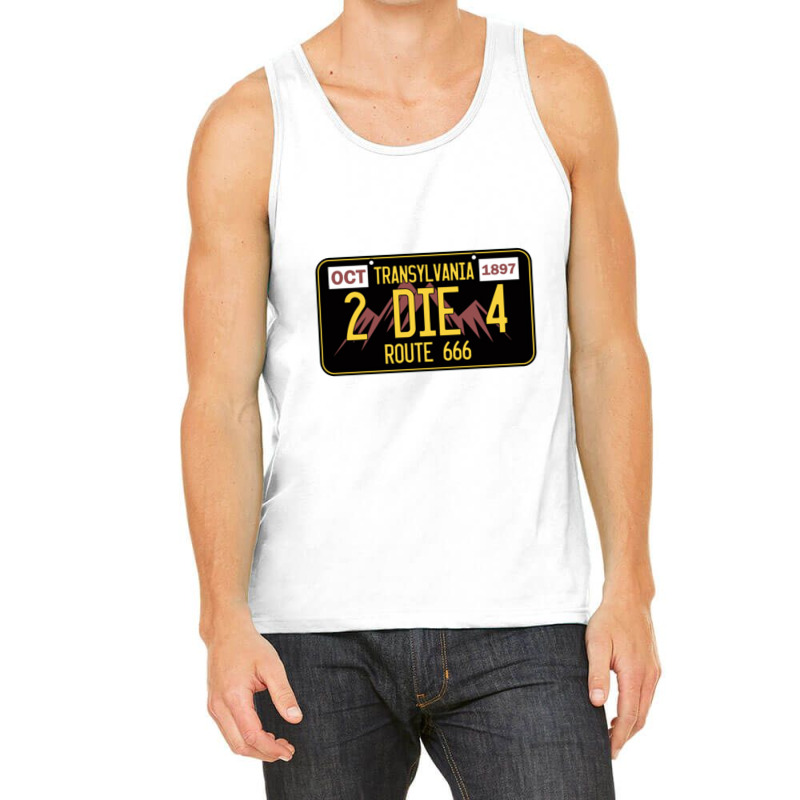 Transylvania License Plate Tank Top by mintonplaneteu | Artistshot