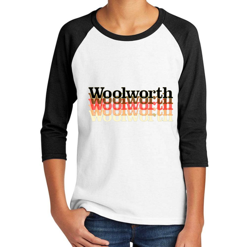 Woolworth (70s) Youth 3/4 Sleeve by mintonplaneteu | Artistshot