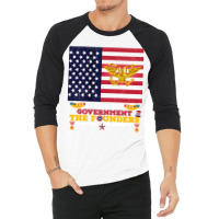 This Is The Government The Founders Warned Us About, Funny Usa Politic 3/4 Sleeve Shirt | Artistshot