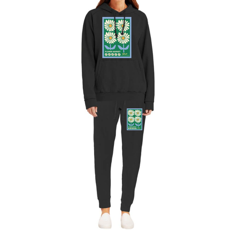 Split Flower Market Hoodie & Jogger set by Kelly S | Artistshot