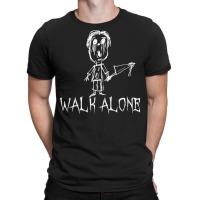 Walk Alone Halloween Costume Word Design T Shirt T-shirt | Artistshot