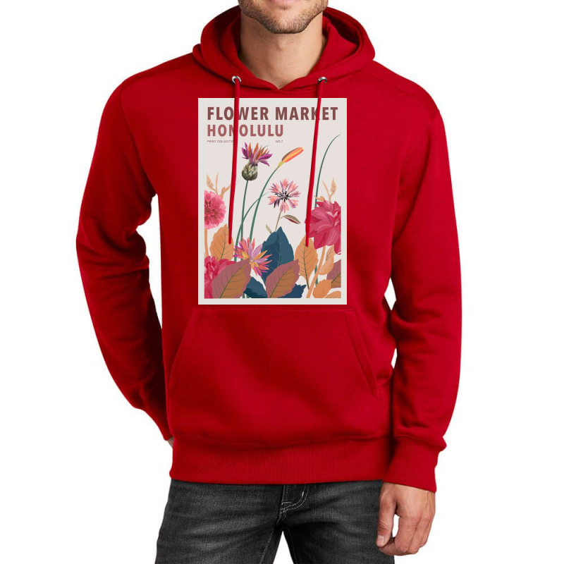 Flower Market Honohulu Unisex Hoodie | Artistshot