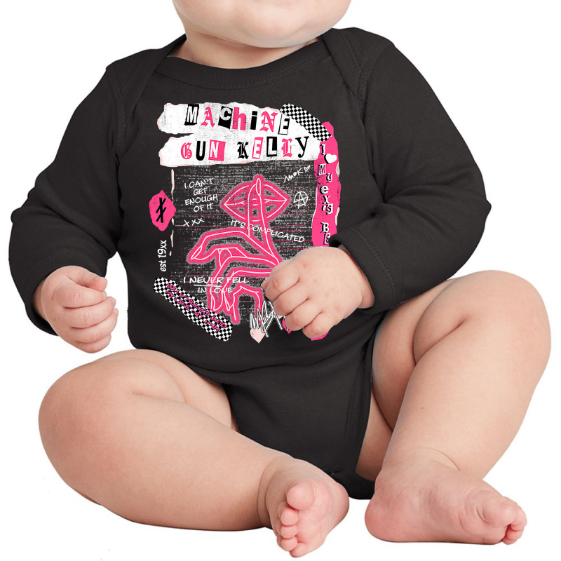 Vintage Graphic Machines Guns Art Kellys Limited Design Essential T Sh Long Sleeve Baby Bodysuit | Artistshot