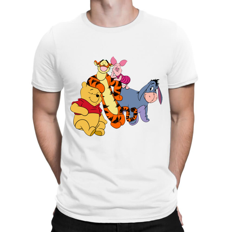 Cartoons Bear,piglet,tiger And Friends T-shirt | Artistshot