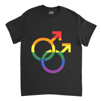 Linked Mars Symbol Gay Pride Classic T-shirt | Artistshot