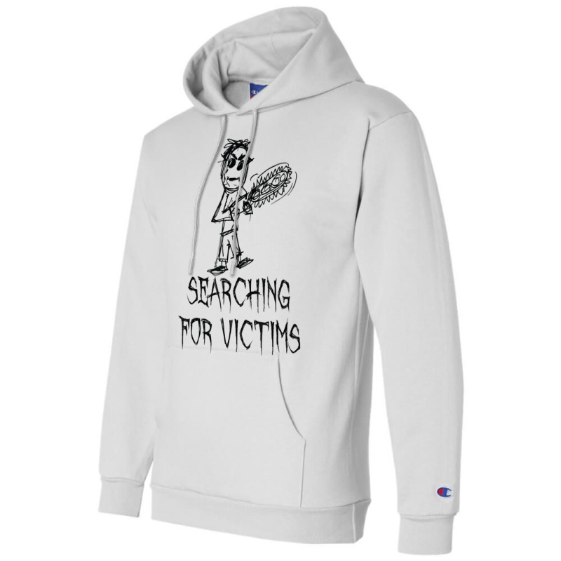 Searching For Victims Halloween Costume Word Design T Shirt Champion Hoodie | Artistshot