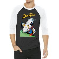 Vintage Classic Ducks Character Animated For Men Women 3/4 Sleeve Shirt | Artistshot