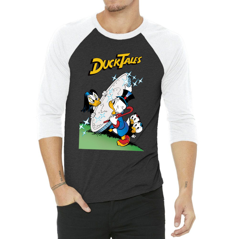 Vintage Classic Ducks Character Animated For Men Women 3/4 Sleeve Shirt | Artistshot