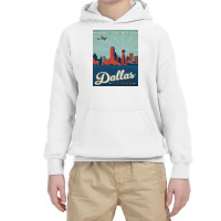 Plane Above Building Youth Hoodie | Artistshot