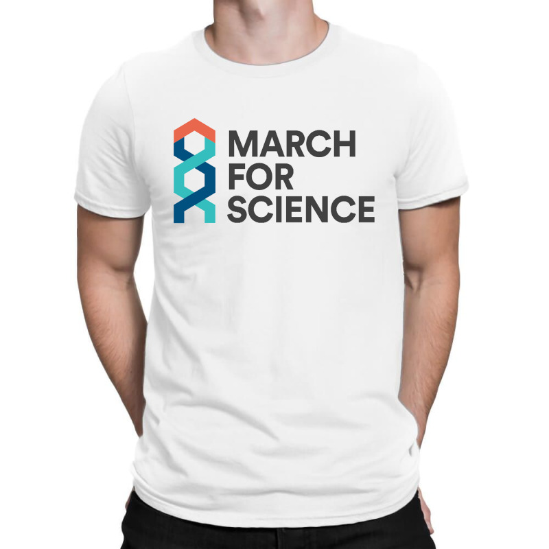 March For Science Astronaut Png T-shirt | Artistshot