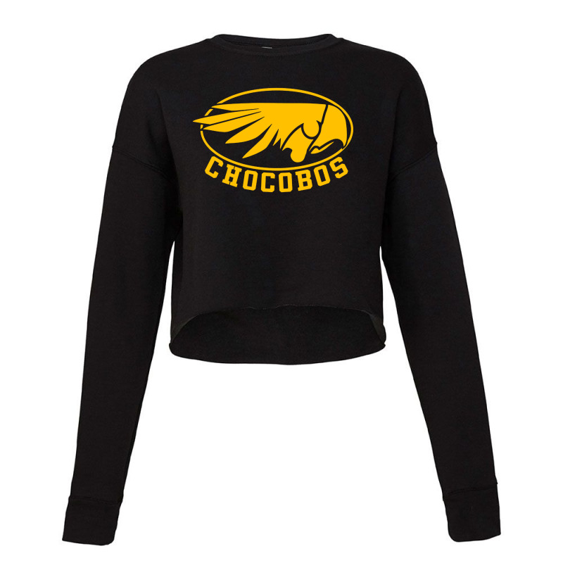 Chocobo Final Fantasy Cropped Sweater by tatadina | Artistshot