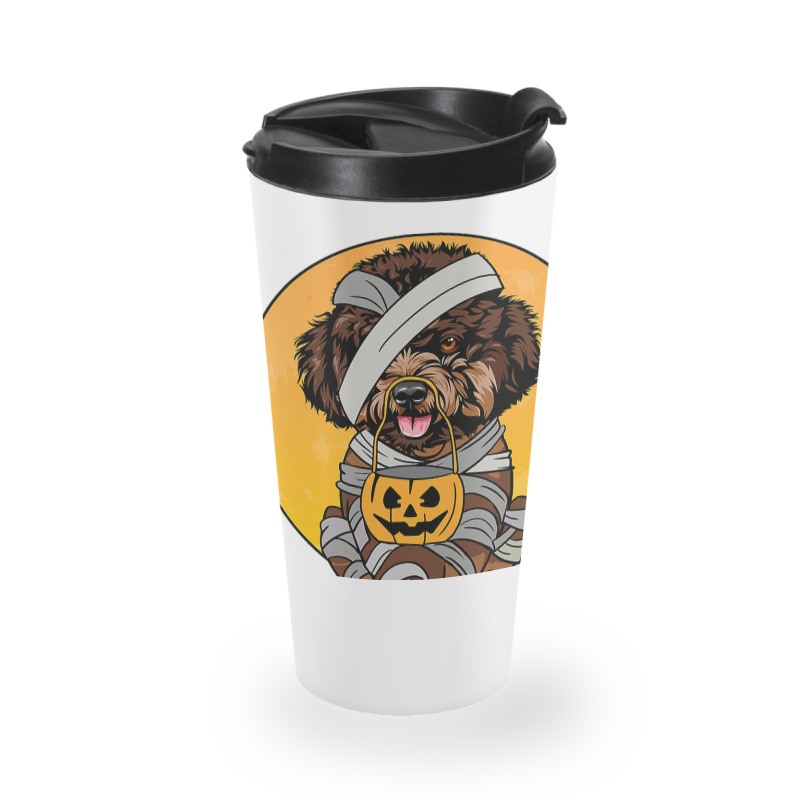 Poodle Dog Cute Halloween Costume Dog Lover Design 103 Travel Mug | Artistshot