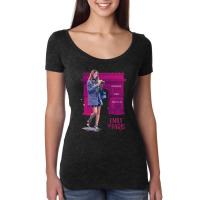 Classic Comedy Design Character My Favorite People Women's Triblend Scoop T-shirt | Artistshot