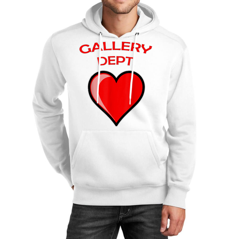 Gallery store Dept Hoodie Available Now Red and White