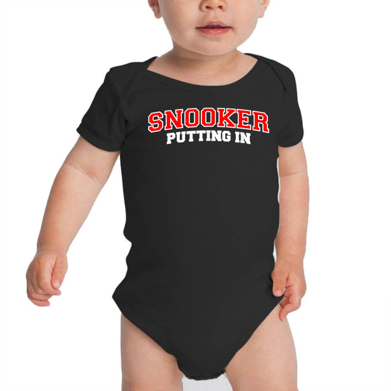 Snooker Putting In Billiards Pool Player T Shirt Baby Bodysuit | Artistshot