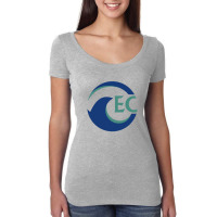 Eckerd College Tritons Women's Triblend Scoop T-shirt | Artistshot