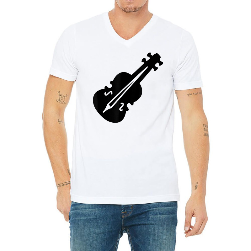 Violin Instrument T Shirt V-Neck Tee by hustonfkobar3 | Artistshot