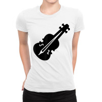 Violin Instrument T Shirt Ladies Fitted T-shirt | Artistshot