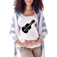 Violin Instrument T Shirt Maternity Scoop Neck T-shirt | Artistshot