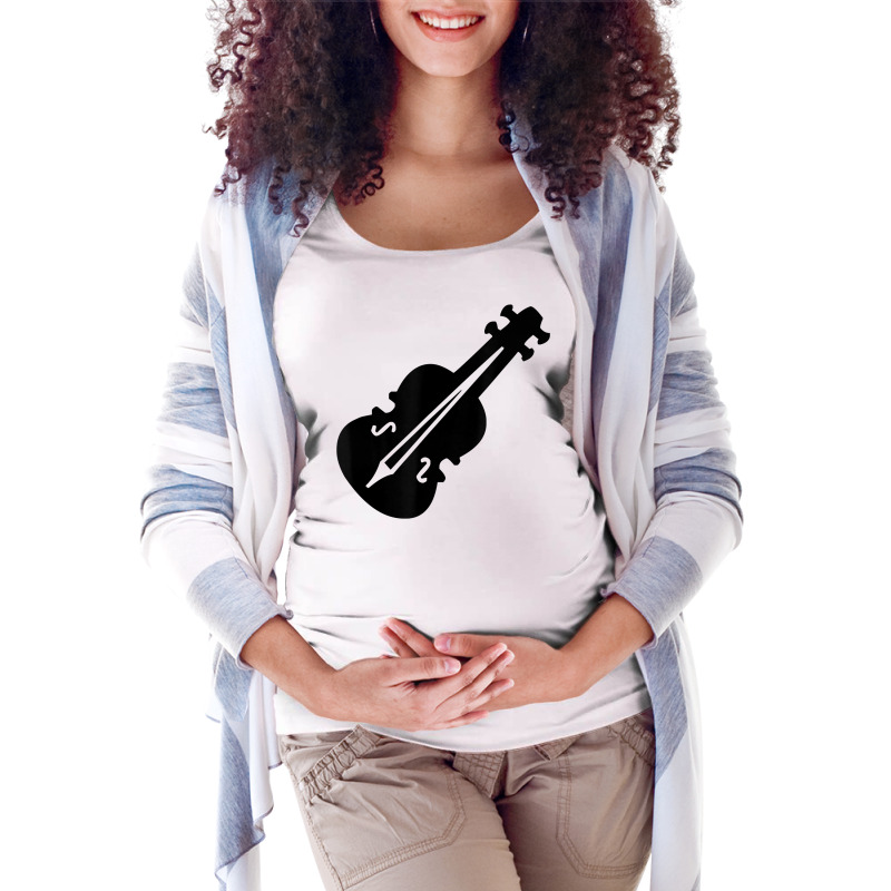 Violin Instrument T Shirt Maternity Scoop Neck T-shirt by hustonfkobar3 | Artistshot