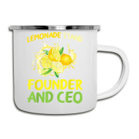 Lemonade Stand Founder And Ceo Lemon Juice Boss T Shirt Camper Cup | Artistshot