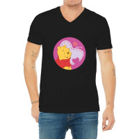 Cartoons,bear,piglet,tigger,eeyore V-neck Tee | Artistshot