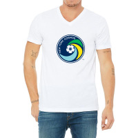 New York Cosm V-neck Tee | Artistshot