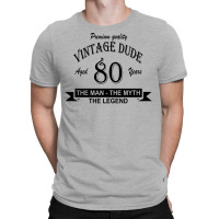 Aged 80 Years T-shirt | Artistshot