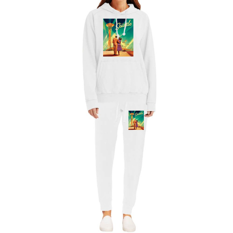 Seattle Sweet City Hoodie & Jogger set by Mariartin | Artistshot