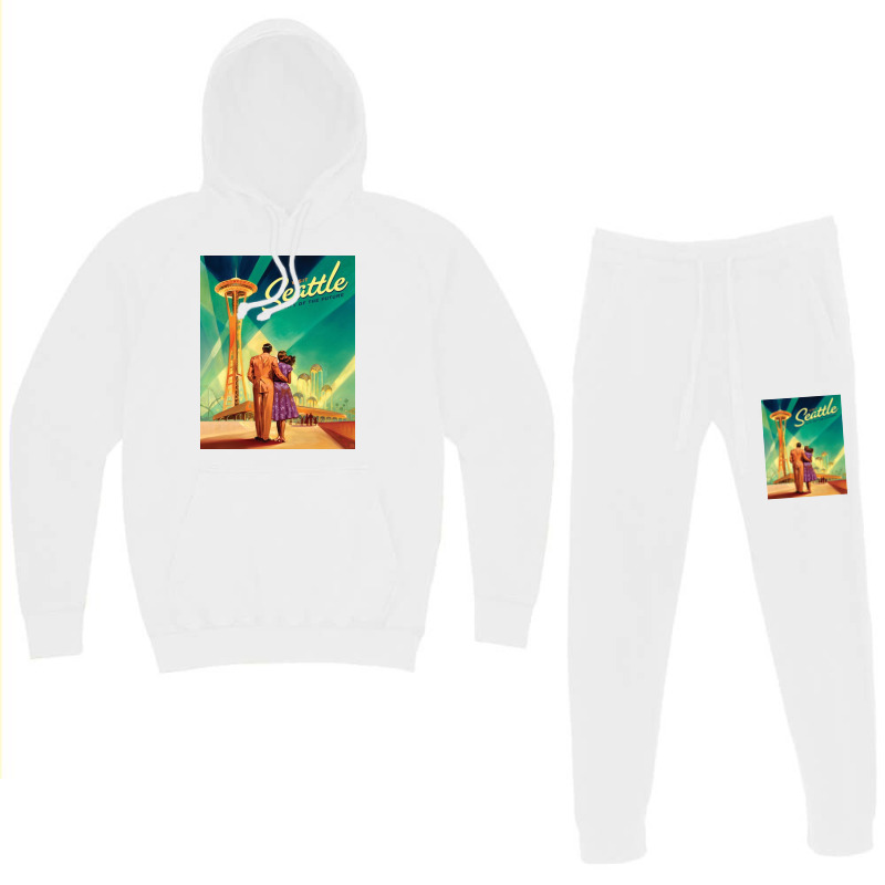 Seattle Sweet City Hoodie & Jogger set by Mariartin | Artistshot