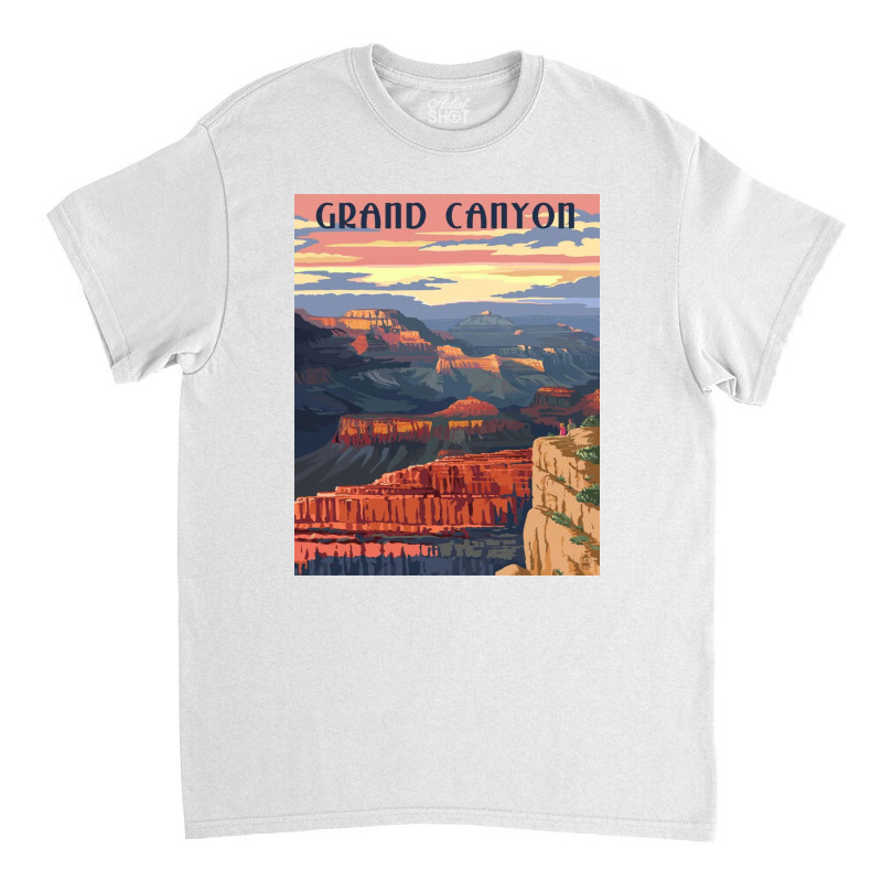 Grand Canyon Sunset Classic T-shirt by Mariartin | Artistshot