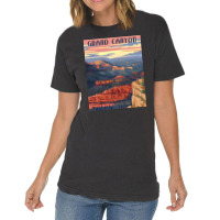 Grand Canyon Sunset Vintage T-shirt | Artistshot