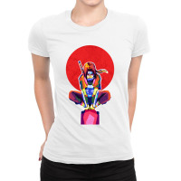 Character Japanese Ladies Fitted T-shirt | Artistshot