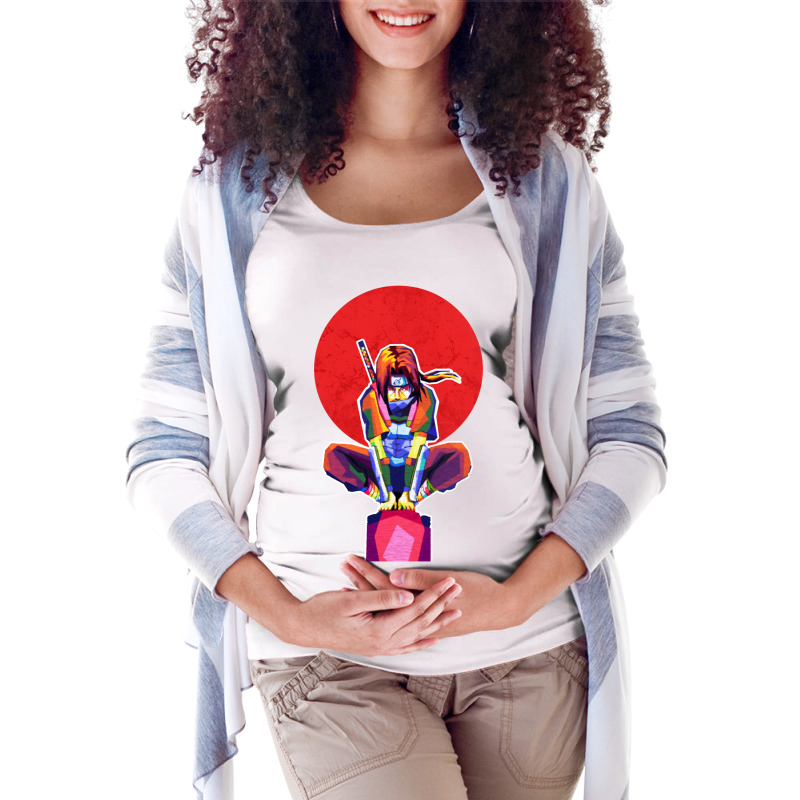 Character Japanese Maternity Scoop Neck T-shirt by Admiral Art | Artistshot