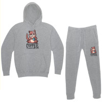 Coffee To Survive Nine Lives Hoodie & Jogger Set | Artistshot