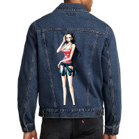 Nico Nico Robin Men Denim Jacket | Artistshot