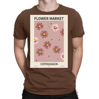 Flower Market Copenhagen T-shirt | Artistshot