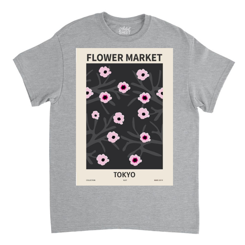 Flower Market Tokyo Classic T-shirt | Artistshot