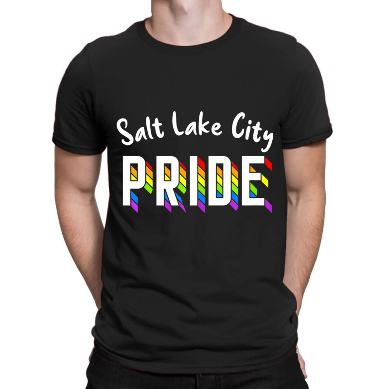 Salt Lake City Pride Lgbt Loud And Proud T-shirt | Artistshot