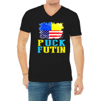 Puck Futin Meme V-neck Tee | Artistshot