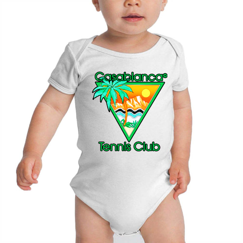 Casablanca Tennis Club Baby Bodysuit | Artistshot