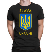 Slava Trident Glory To Support T-shirt | Artistshot