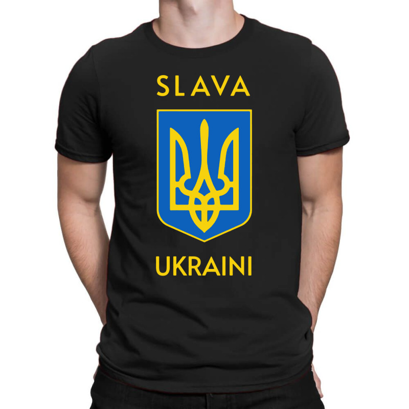 Slava Trident Glory To Support T-shirt | Artistshot