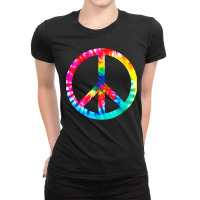 Vintage Peace Ladies Fitted T-shirt | Artistshot