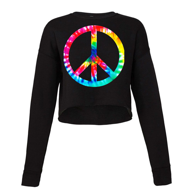 Vintage Peace Cropped Sweater | Artistshot