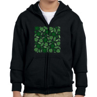 Monstera Youth Zipper Hoodie | Artistshot