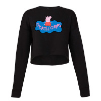 Pig Happy Singing Cropped Sweater | Artistshot