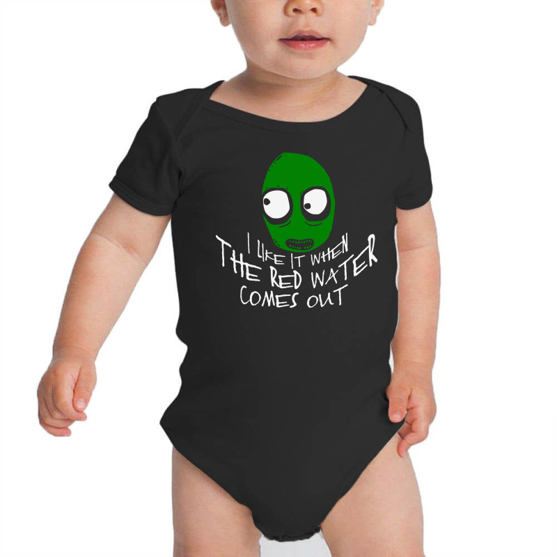 Salad Fingers Red Water Baby Bodysuit By Mdk Art Artistshot